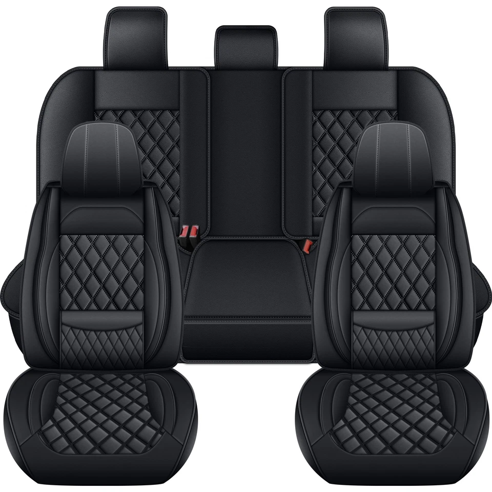 Car Seat Covers For BMW X5 2007-2025,PU Leather Seat Cushion(5 Seats) Foto 3 de 4