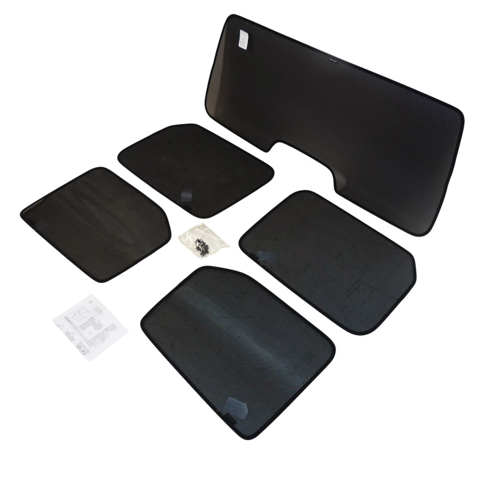 VW Set Pare-Soleil Arrière Volkswagen Caddy V SB 5 Pièces Original 2K7064365 - Photo 1/4