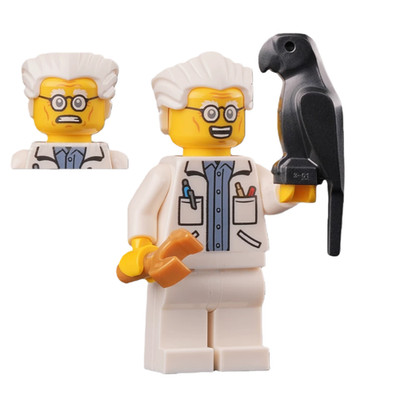 LEGO NINJAGO 71861 Minifigure Dr. Julien (Creator of Zane) with