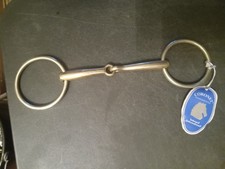 New Loose Ring Snaffle Bit 5 1/4 In Mouth Coronet stainless steel
