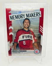 HRISTO STOICHKOV 2024 Topps Chrome MEMORY MAKERS INSERT CHICAGO #MM-8