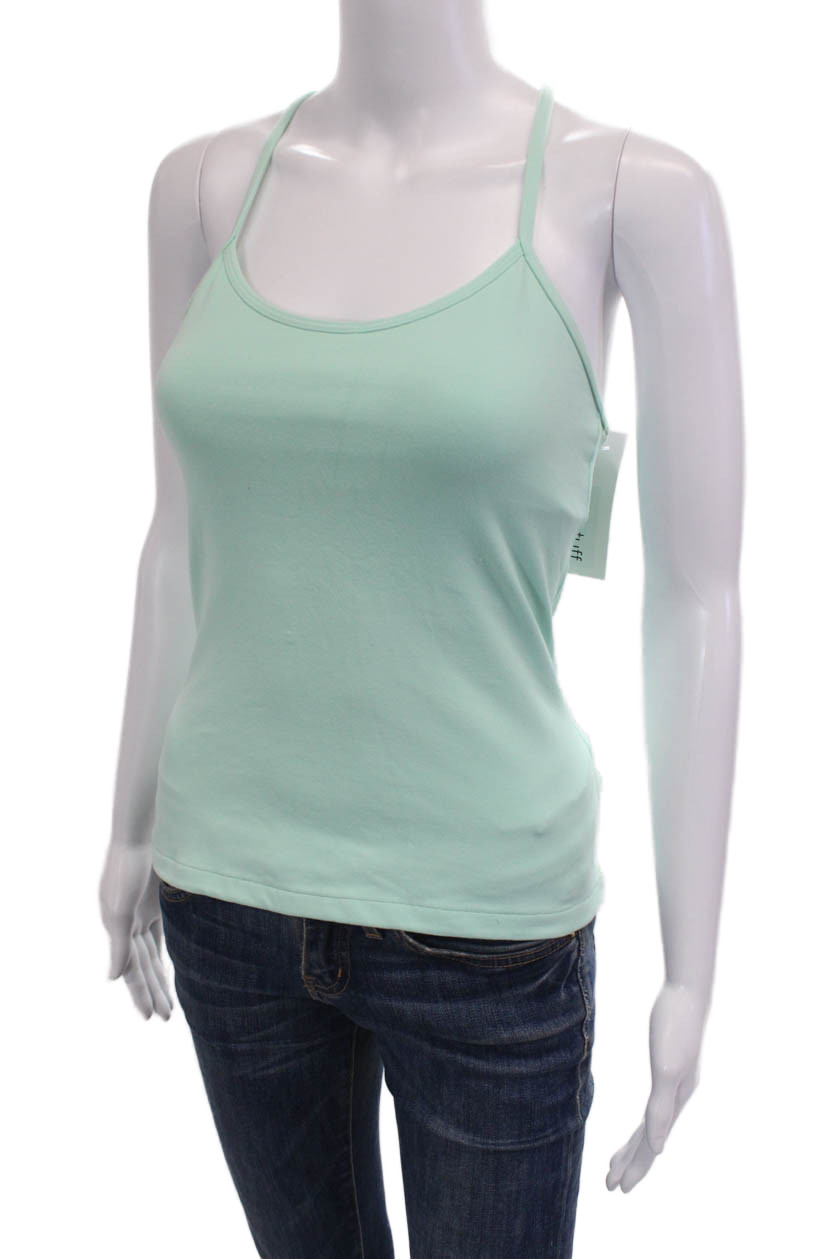 Lululemon Women Basic Camisole Solid Light Blue N… - image 2