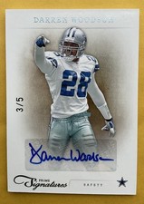 2012 Panini Prime Signatures #43 Darren Woodson Auto /5 Cowboys