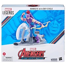 Marvel Legends Hawkeye Sky-Cycle Avengers Deluxe Figure Vehicle Hasbro New