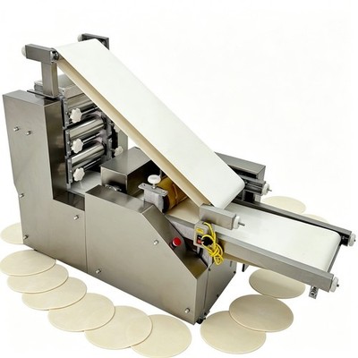 6.3'' Tandoori Chapati Naan Maker Roti Commercial Flat Bread Forming Machine 110V