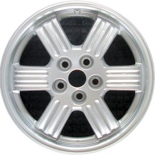 (Ships Today) Wheel Rim Mitsubishi Eclipse 17 2000-2002 MR601889 Silver OE 65772