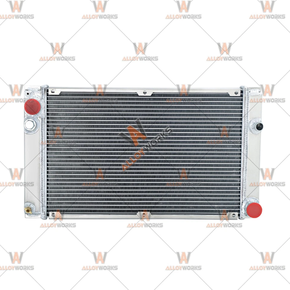 3-Row Aluminum Radiator Fit 1983-1988 1984 1985 1986 PORSCHE 944 2.5L 2.7L MT Foto 2 de 4