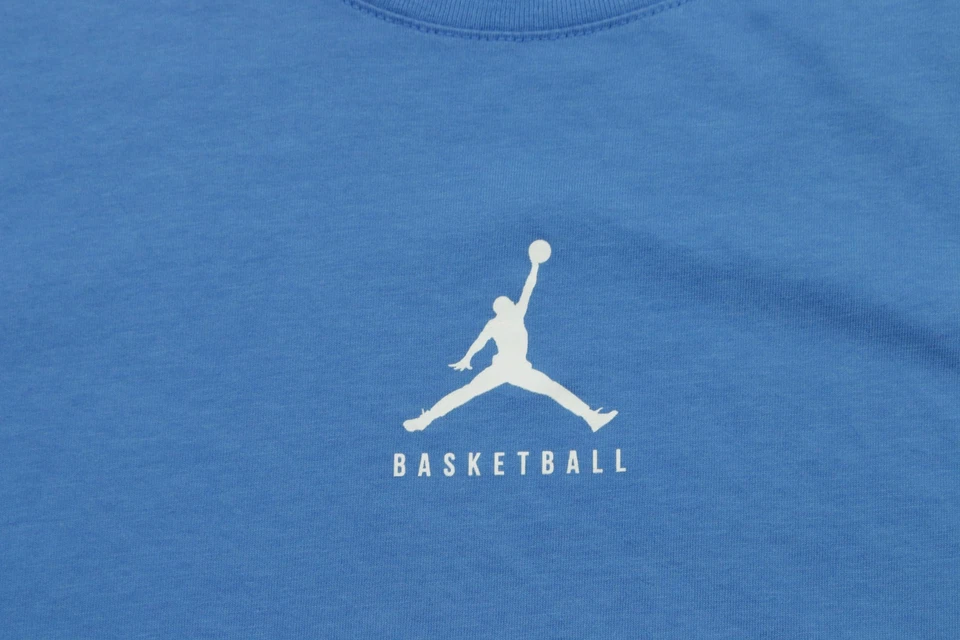 Camiseta deportiva Nike Jordan Dri-Fit de baloncesto para hombre XL azul con logotipo de Jumpman Foto 3 de 4