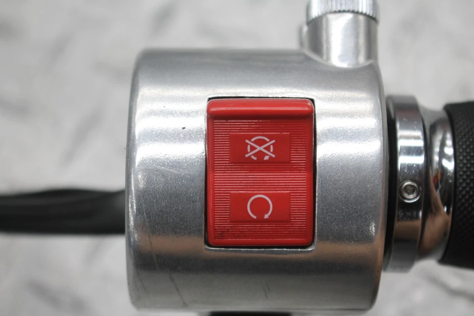 Honda Sabre VT1300CS 2010 interruptor de barra derecha/cables de embrague del acelerador/empuñaduras Avon Foto 4 de 4