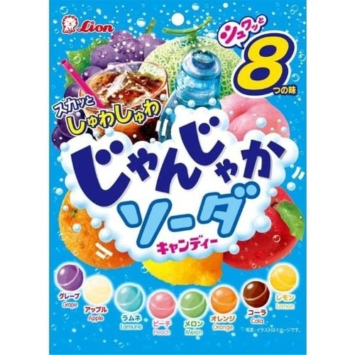 Janjaka Soda Candy 114g Lion from Japan