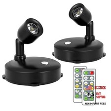 Cordless Spotlight Battery Operated, LED Plant Light, Dimmable Accent Light