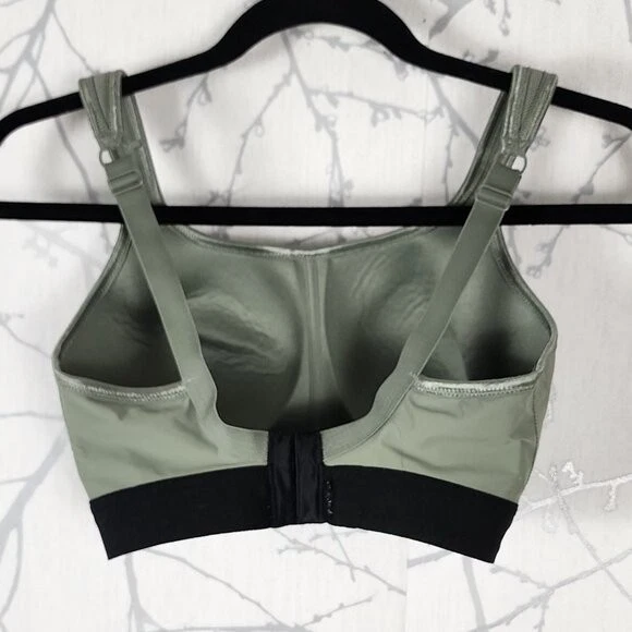 Sujetador deportivo Panache 7341B verde sin alambres impacto medio | Para mujer 30 E Foto 3 de 4