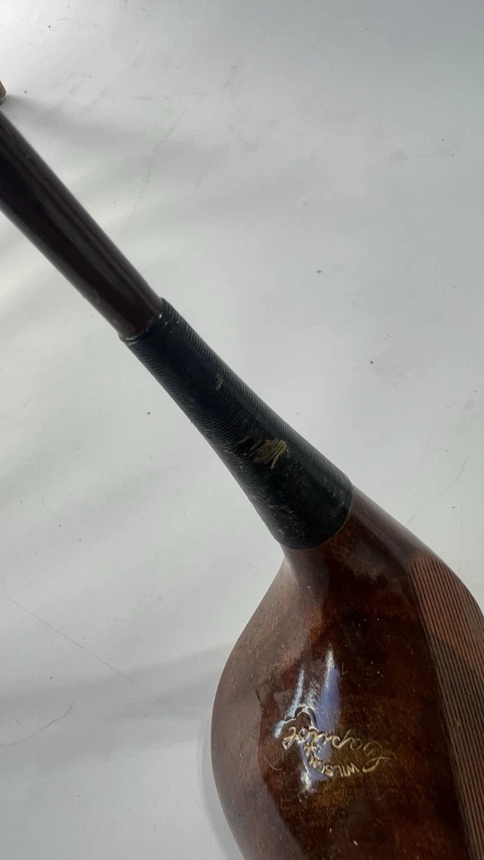 CAPITOL Wilson Spoon Golf Club Early Steel Shaft w/ Wood Coating - Image 3 of 4
