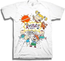 Rugrats Nickelodeon 90s Cartoons Men's Graphic T-Shirt