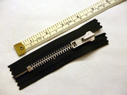 Reißverschluss, Reißverschluss, schwer 8, geschlossenes Ende, Metall YKK, schwarz 3,4,5,6,7,8,9,10,12,15,20" - Bild 4 von 17