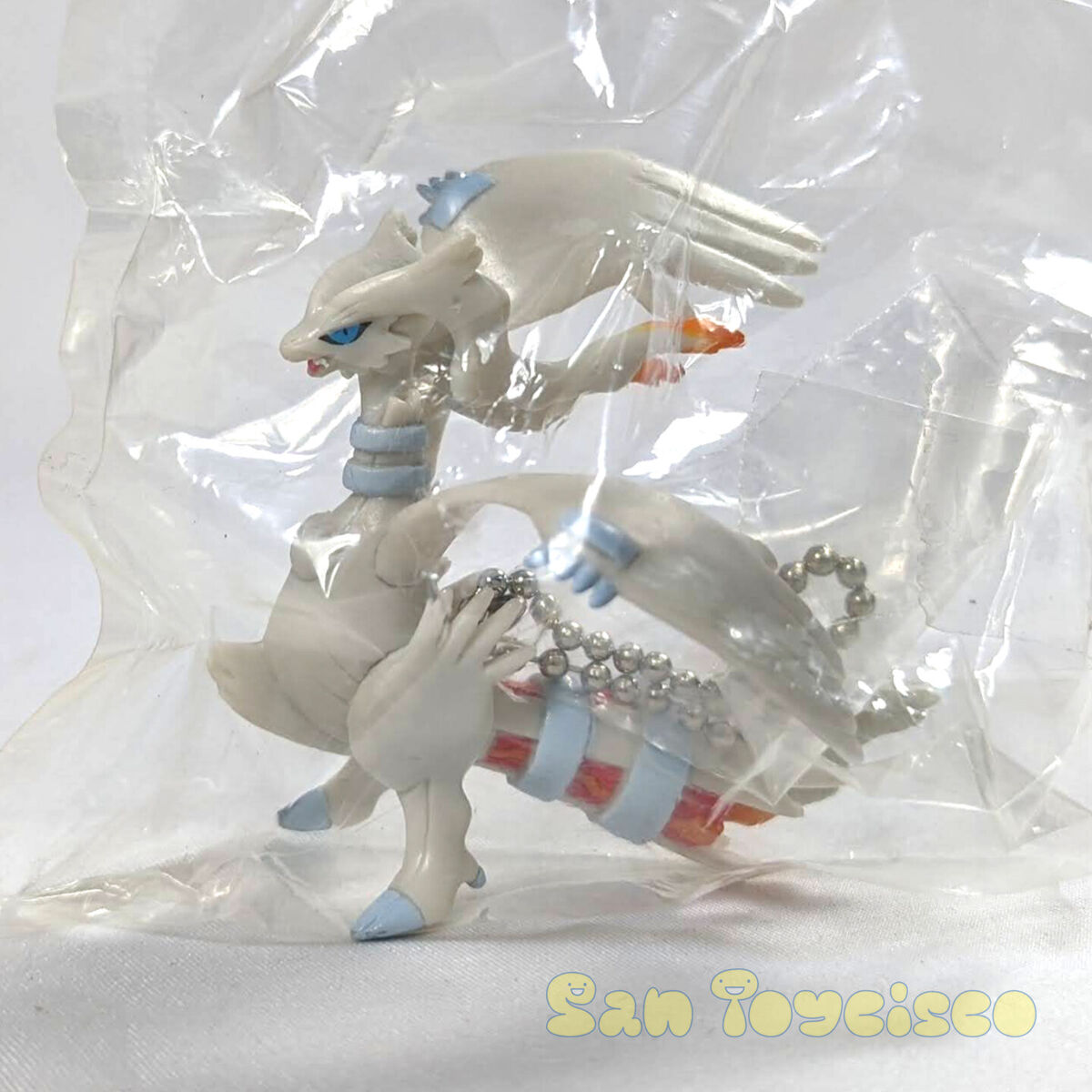 Reshiram With Keychain Pokemon Figure