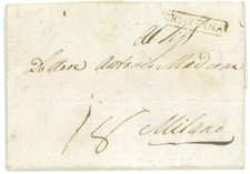 P4011 - ITALIA PREFILATELICA , 1808 DA CHIAVENNA (SO.) VOLLMEIER P.6,