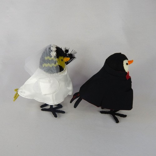 2 Target Birds 2023 Hyde Eek Halloween Costume Vampire Bride Feathery Friends - Picture 10 of 12