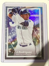 2021 Bowman Platinum Baseball Precious Elements # PE-9 Julio Rodriguez