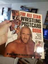 Mint/Vintage 1985 All Star Wrestling Postcard Book WWF Rowdy Roddy Piper