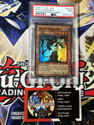 Yugioh PSA 9 Night Assailant CP01-EN005 Super Rare | eBay