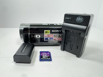 Sony HDR-CX160 Handycam Camcorder Video Camera HD W/Battery & Charger - TESTED