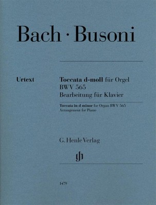 Busoni, Ferruccio - Toccata d-moll für Orgel BWV 565 (Johann Sebastian Bach ...