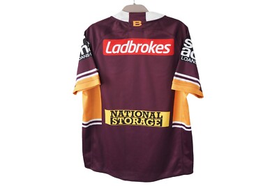 ラグビー Brisbane Broncos ラグビージャージ Brisbane Broncos 2019 NRL Rugby League Shirt Jersey ISC Australia