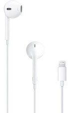 Apple EarPods with Lightning Connector In Ear Canal Headset - White, Never Used