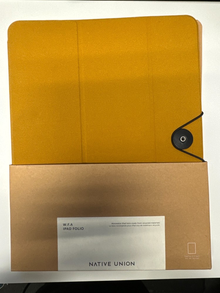 Native Union Minimalist slim Stand Folio case for Apple iPad 12.9