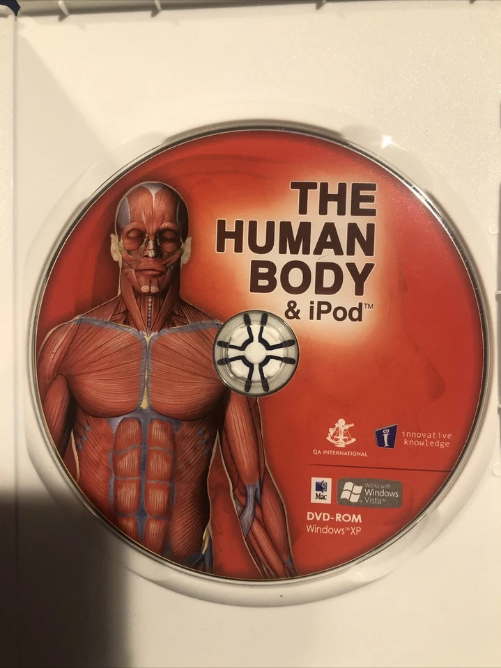 💀 The Human Body 🩻 - 🫀 Learn on the Go 🧠 (Works w/ IPOD) DVD ROM - Image 2 of 2