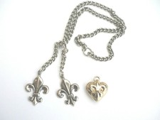 Designer Bag Charm By ~~kathy Van Zeeland~~ Chunky Silver Tone
