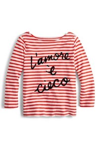 Nwt J Crew Women S L Amore E Cieco Striped Boatneck T Shirt Size S Ebay