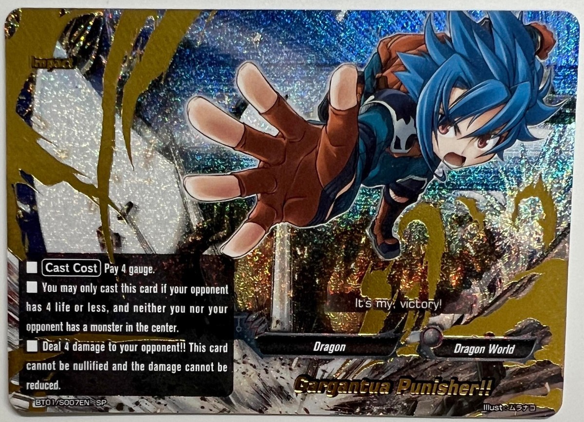 Future Card Buddyfight Gargantua Punisher BT01/S007EN SP | eBay