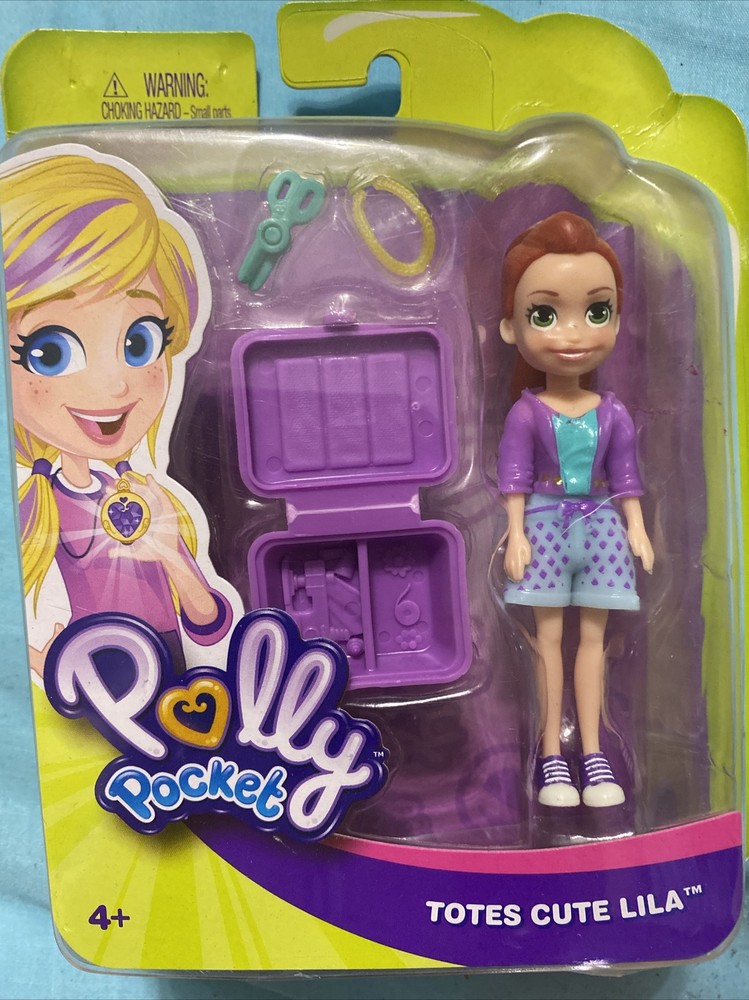 Polly Pocket Totes Cute Lila