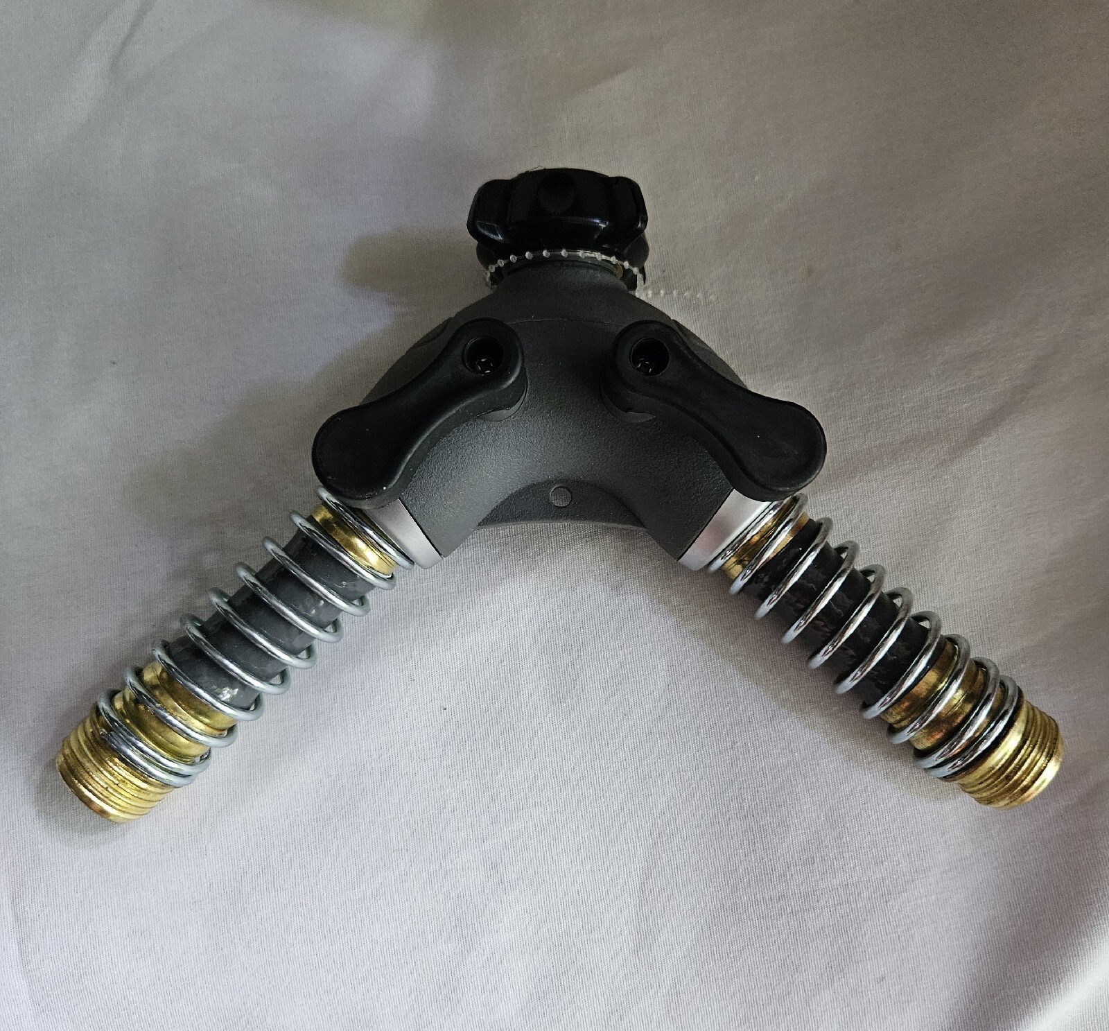 Hose Splitter 2 Way, Heavy Duty Metal Connector, Two Way Garden Hose Splitter,