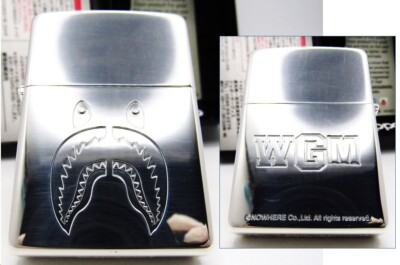 A Bathing Ape WGM Double Sides Engraved Zippo 2014 Mint Rare | eBay