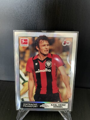 topps chrome bundesliga Legende Karl Heinz Körbel Lgu 04