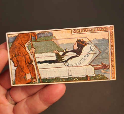 1898 Stollwerck Fairytales Card Snow White Pre Disney Album 2