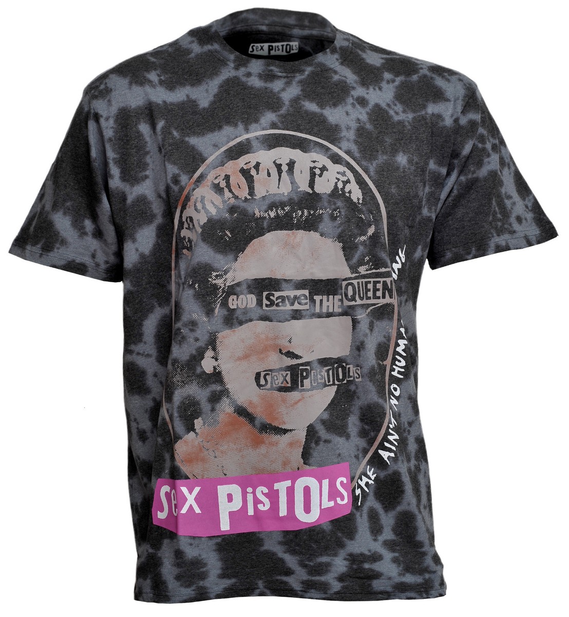 Sex Pistols T-shirt, God Save The Queen Dip Dye Black, Men´s | - T -shirts, Hoodies - Foto 10