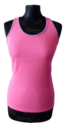 CRANE, Racerback Shirt, Gr. S oder 36/38, pink, mit Innenbustier, neuwertig