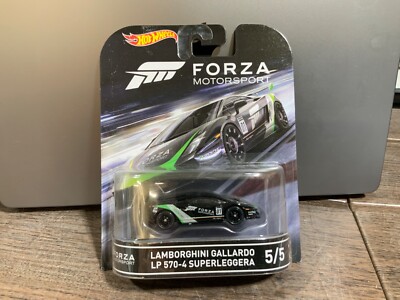 HOT WHEELS RETRO FORZA MOTORSPORT LAMBORGHINI GALLARDO LP 570-4