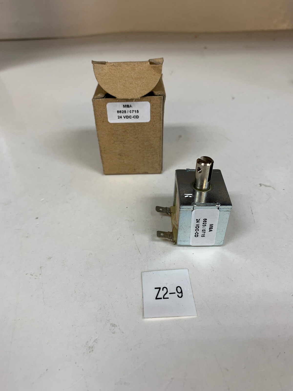 MSA 6625/0715 *24 VDC Solenoid Ohm coil eBay