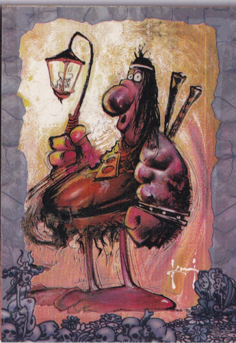 Sergio Aragonés' Groo WildStorm 1996 Images of Groo Chromium Card IH5 Sam Kieth