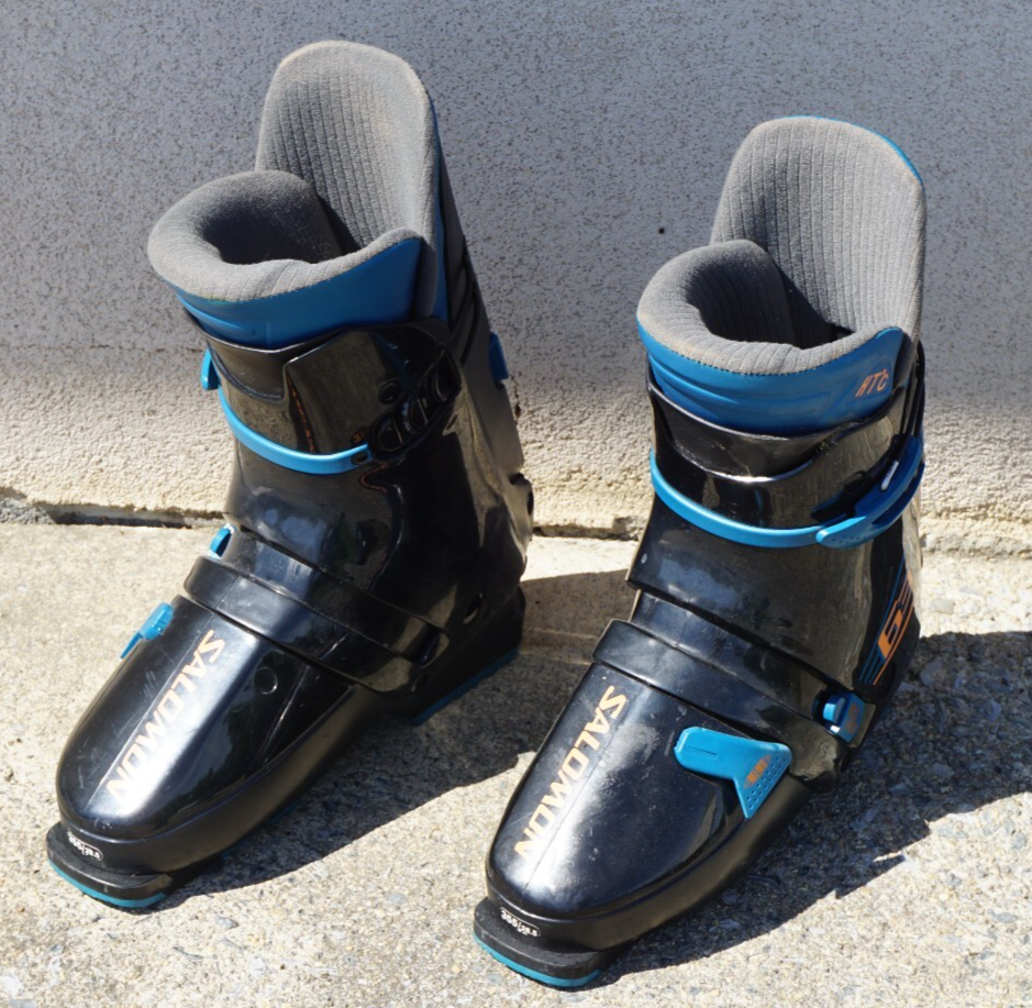 Scarponi da sci Salomon HTC 63 Memo Flex vintage anni 90 Taglia: 355 28 5 Made in France