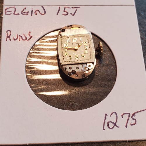 MOVIMENTO OROLOGIO DA POLSO DONNA ELGIN 15J #1275