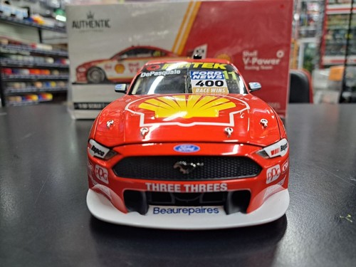 1:18 2021 DJR Shell V-Power De Pasquale #11 Ford 400th Win DePasquale With COA - Picture 4 of 11