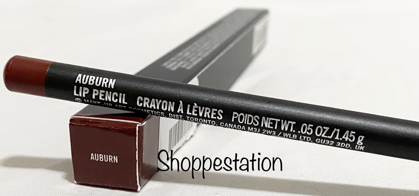 MAC Lip Pencil Shade AUBURN Full Size 1.45g New In Box