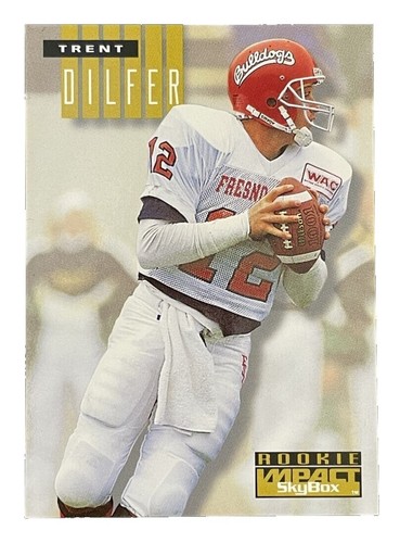 2025 Panini Score Trent Dilfer Red Parallel Card# 252 Baltimore