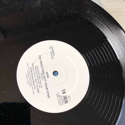 Asia - The Smile Has Left Your Eyes vinyl 12” single (3